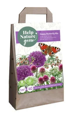 1 tas help nature grow, vlindermengsel