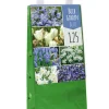1 tas met 125 bollen bulb garden blue