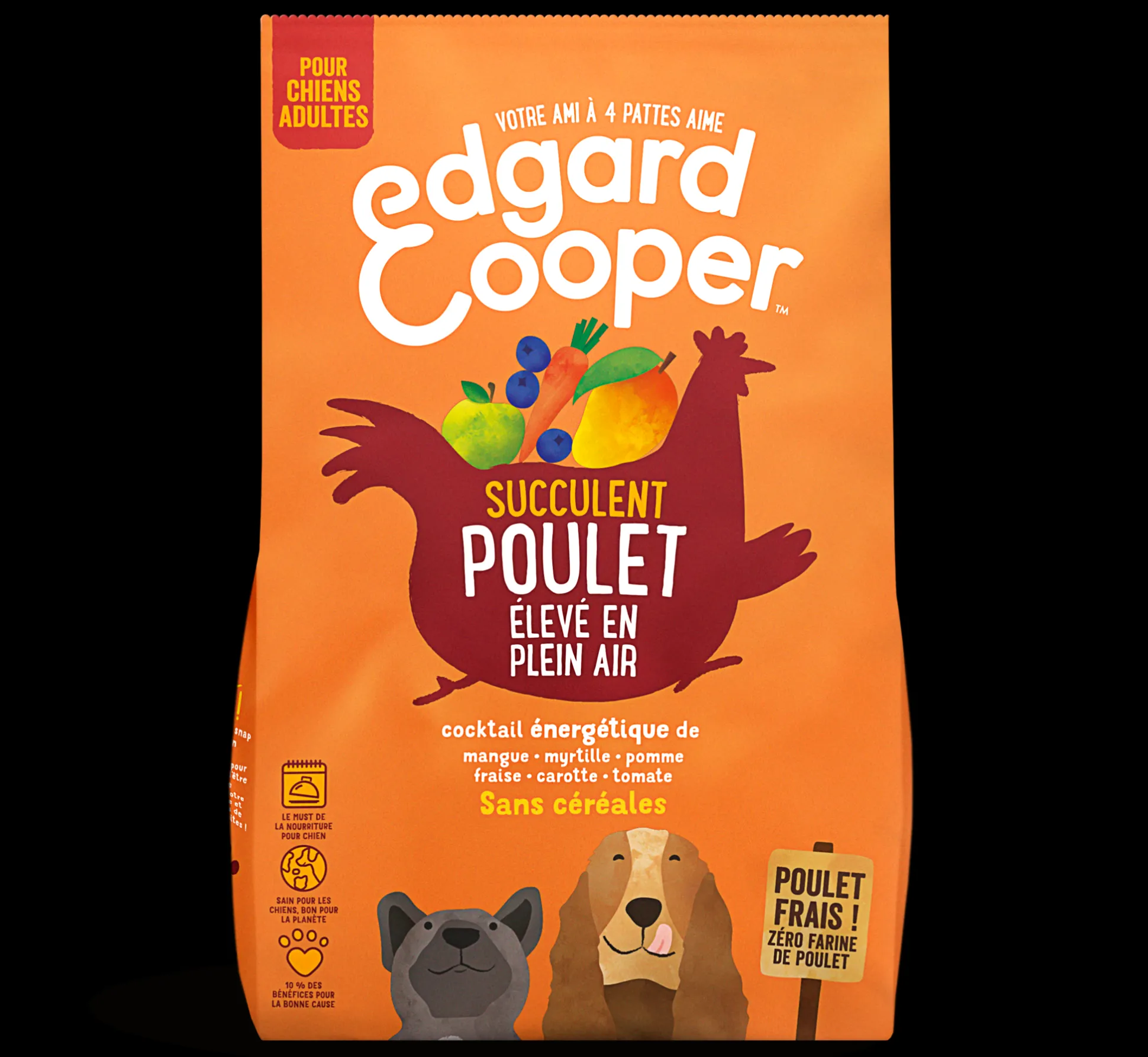 Adult brokjes kip 12kg