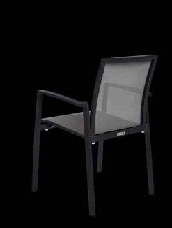 Armstoel Grant zilver grijs/charcoal