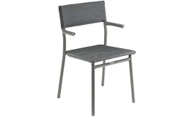 Armstoel Oron Duo Obsidian Titane