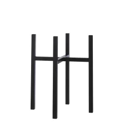 Ascot XL plantenstandaard zwart - l41,5xb41,5xh50cm