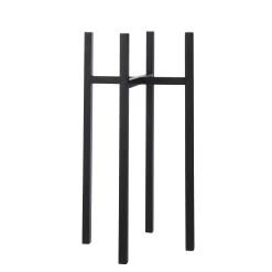 Ascot XL plantenstandaard zwart - l37,5xb37,5xh71cm