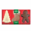 Assortiment marshmallows melk, puur en witte chocolade
