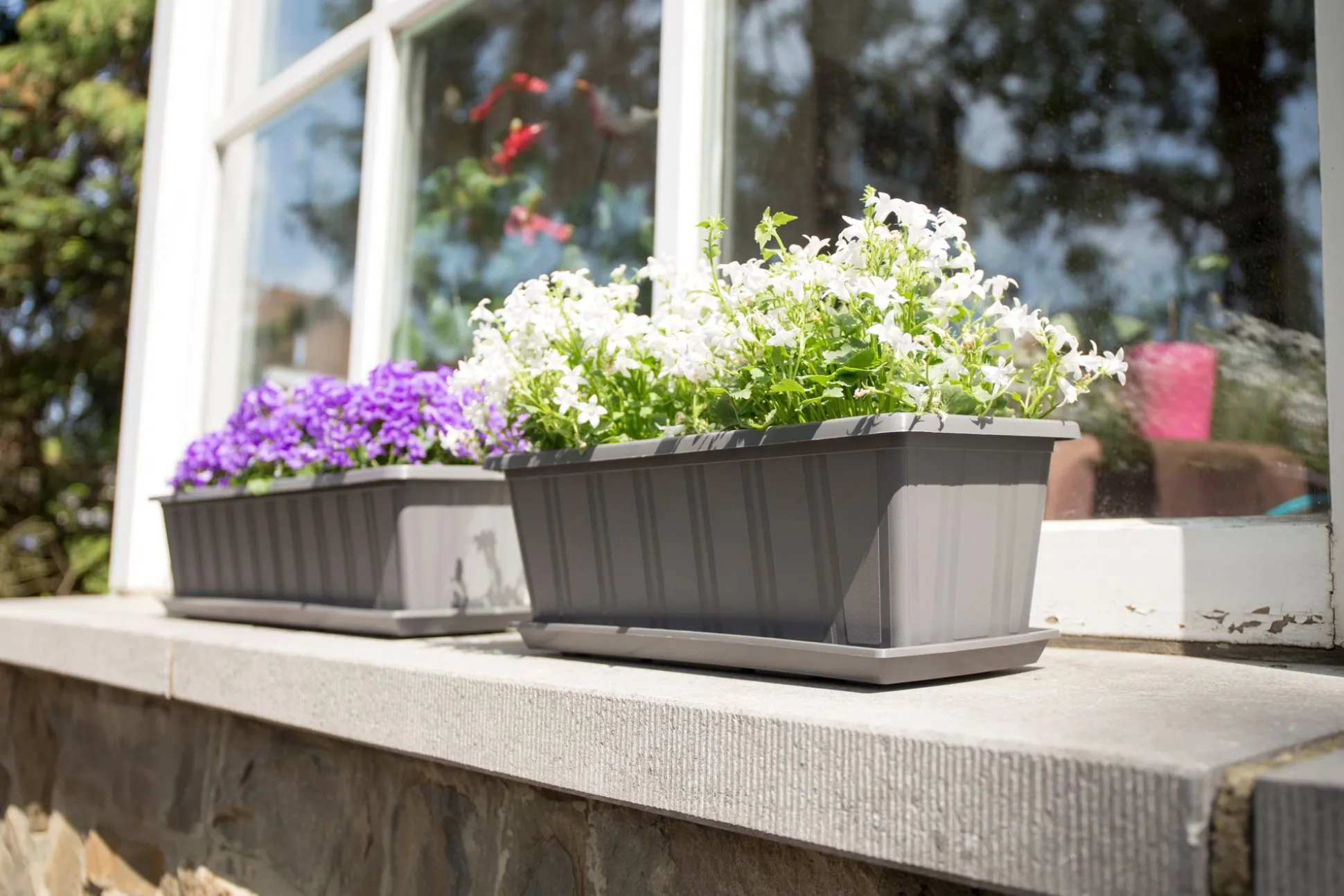 Balkonbak Super 80 cm Antraciet