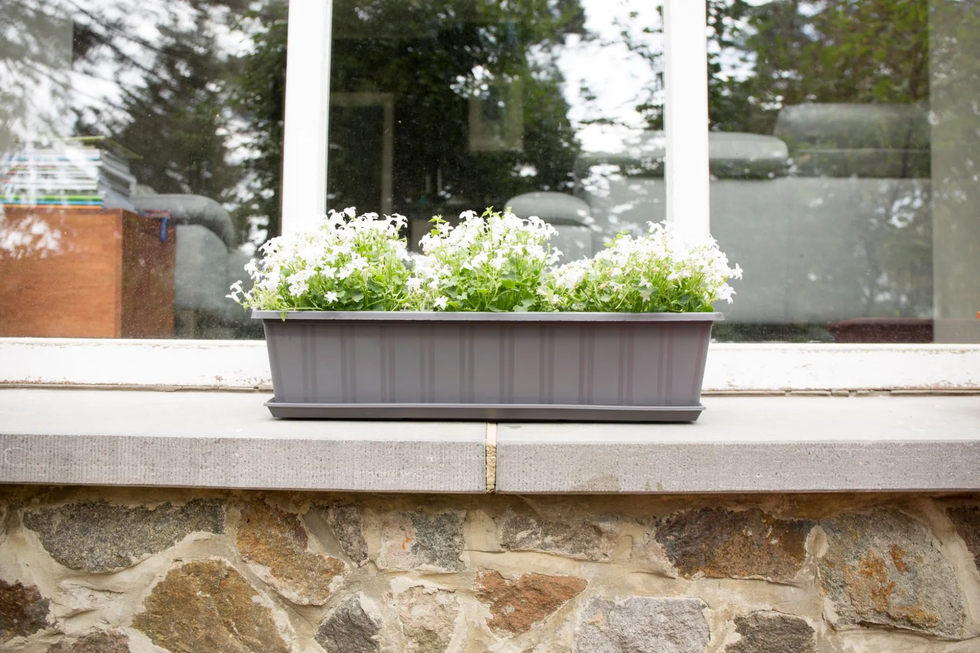 Balkonbak Super 80 cm Antraciet