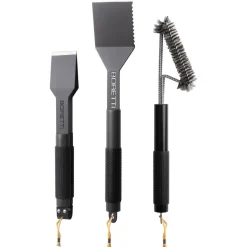 Barbecue 3-delige set (tang, spatel, borstel)