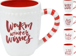 Beker met kersttekst