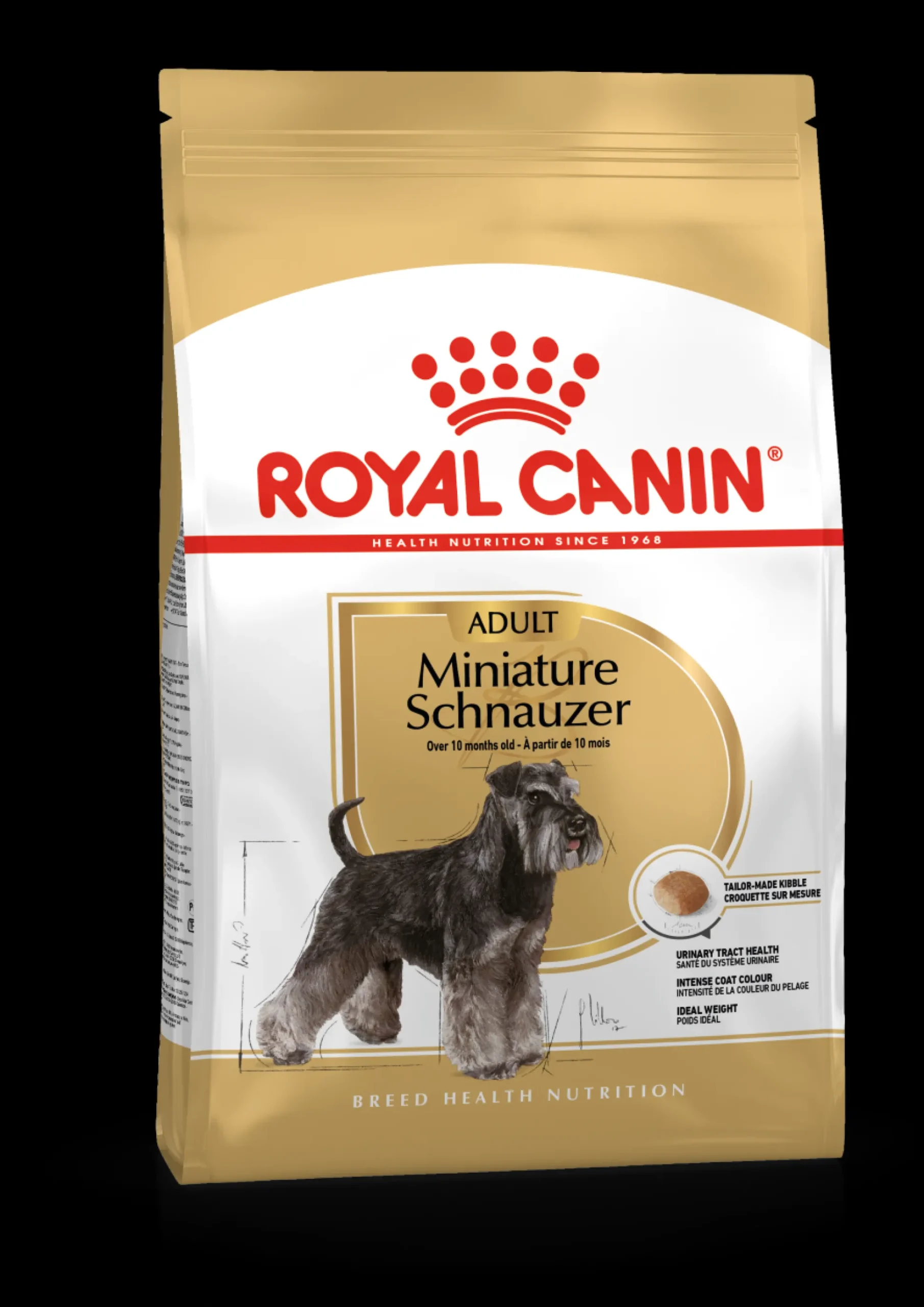 Bhn miniature schnauzer 3kg