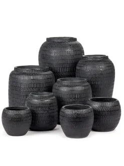 Black Ancient Sierpot m l15xb15x13 zwart