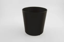 BLOEMPOT CONISCH BASIC MINI Ø 11CM MAT ZWART