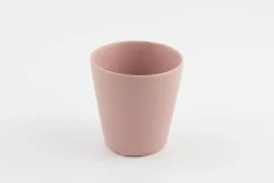 BLOEMPOT CONISCH BASIC MINI Ø 7CM MAT ROZE
