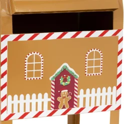 Brievenbus gingerbread h34cm