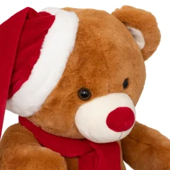 Bruine teddybeer pluche h48cm