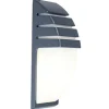 City wandlamp donkergrijs e27 60w
