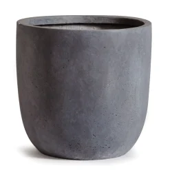 Clayfibre egg pot grijs d32h31