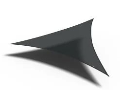 Coolfit schaduwdoek driehoek, 360x360x360cm, zwart