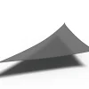 Coolfit schaduwdoek driehoek 90°, 710x500x500cm, antraciet