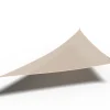 Coolfit schaduwdoek driehoek 90°, 710x500x500cm, ecru