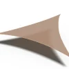 Coolfit schaduwdoek driehoek, 500x500x500cm, zand