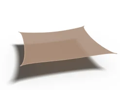 Coolfit schaduwdoek vierkant, 360x360cm, zand
