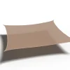 Coolfit schaduwdoek vierkant, 500x500cm, zand