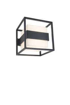 Cruz wandlamp donkergrijs led 12.5w