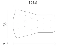 Cuscino Folio Comfort Felce Sunbrella
