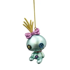 3d ornament scrump metallic