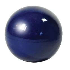 Decoratieve bol geglazuurd blauw
