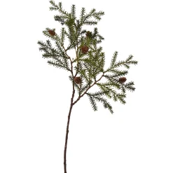 Dennentak met kegel 65cm groen