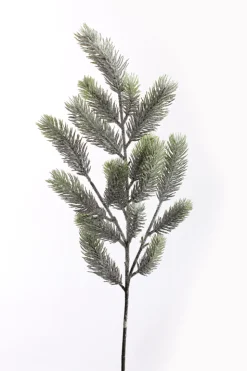 Dennentak x17 met sneeuw 65cm groen