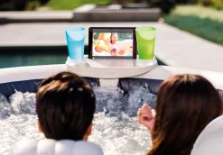 Dienblad met LED voor bubblebad