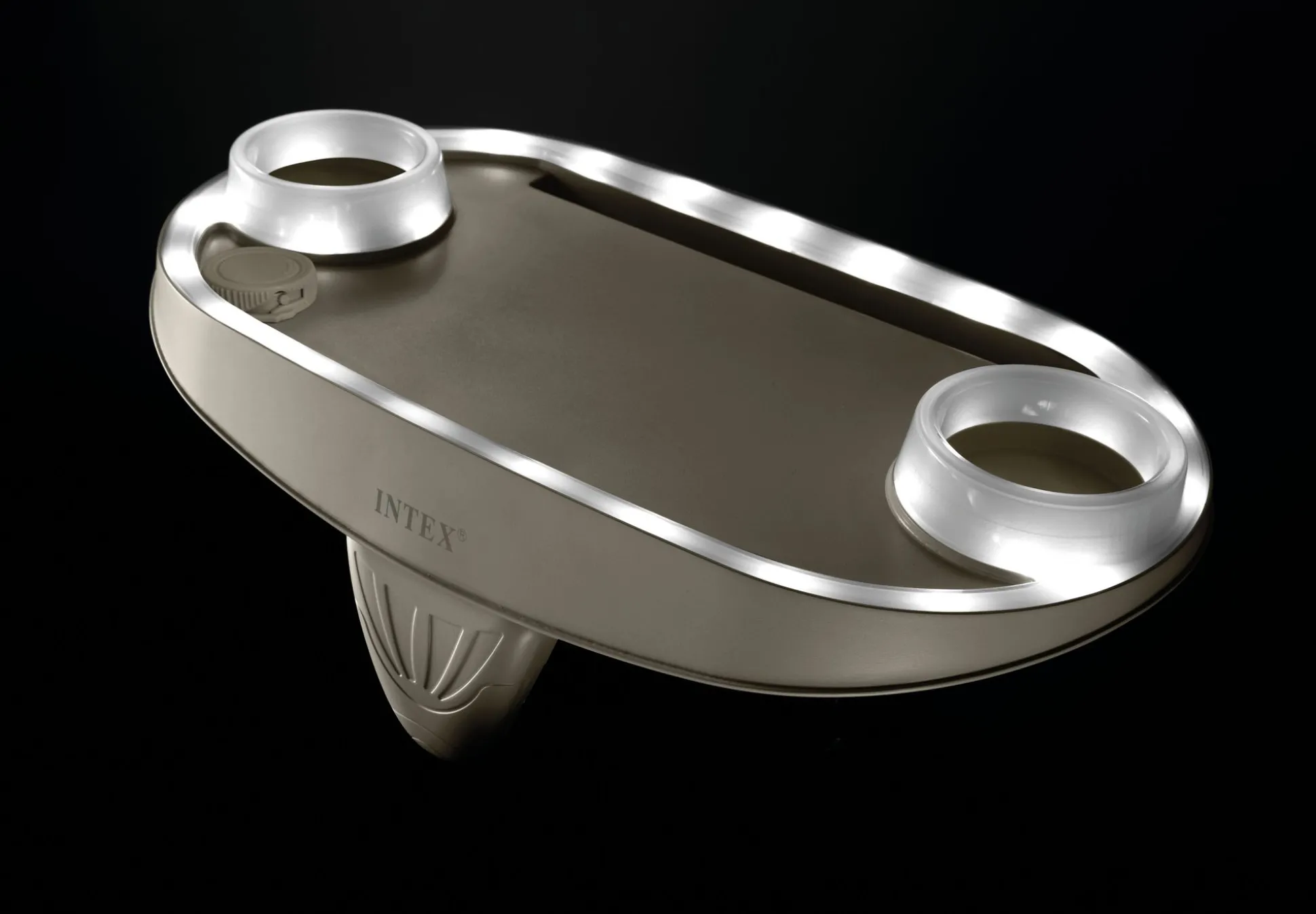 Dienblad met LED voor bubblebad