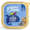 Edgard & cooper, cup voor adult honden met zalm & kalkoen, 150g