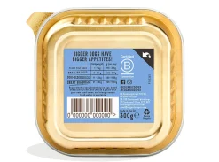 Edgard & cooper, cup voor adult honden met zalm & kalkoen, 150g