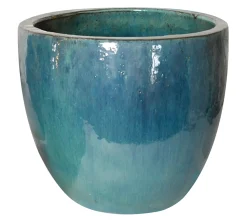 Egg pot geglazuurd celadon d50h40