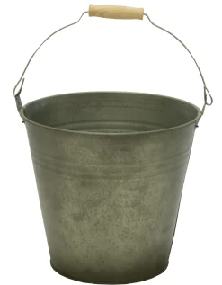 Emmer zink vintage groen d30h29