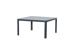 Eno tafel vierkant verlengbaar antraciet
