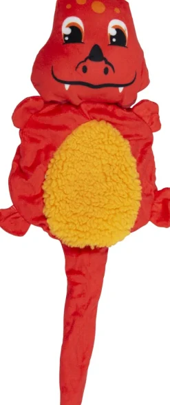 Flat plush toy baby dino