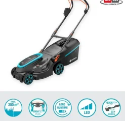 Gardena powermax 37 grasmaaier accu