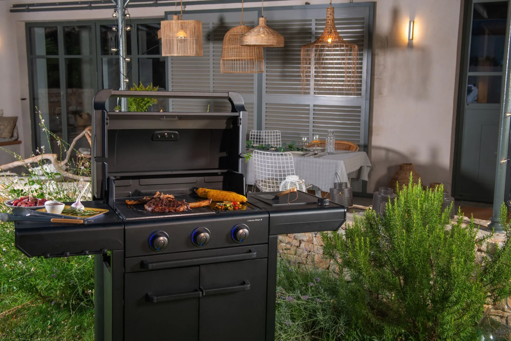 Gasbarbecue 3 Series Onyx S