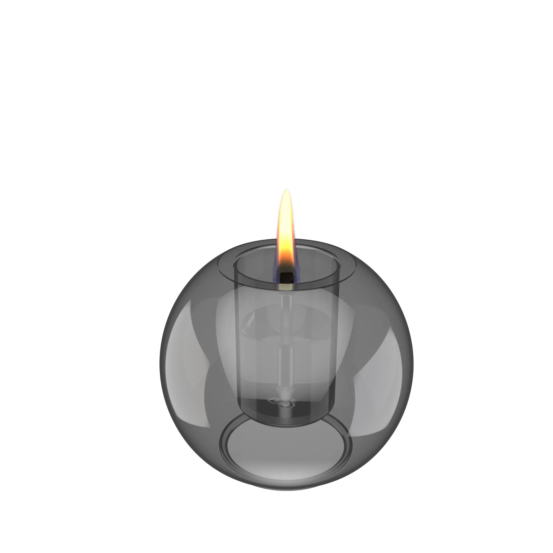 Globus 10 glazen kaars