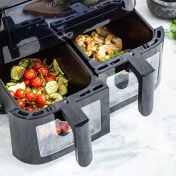 Greenpan bistro dubbele airfryer 4l+4l