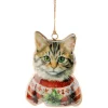 Hanger vintage cat rood