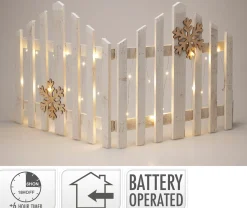 Hek met led wit 38cm
