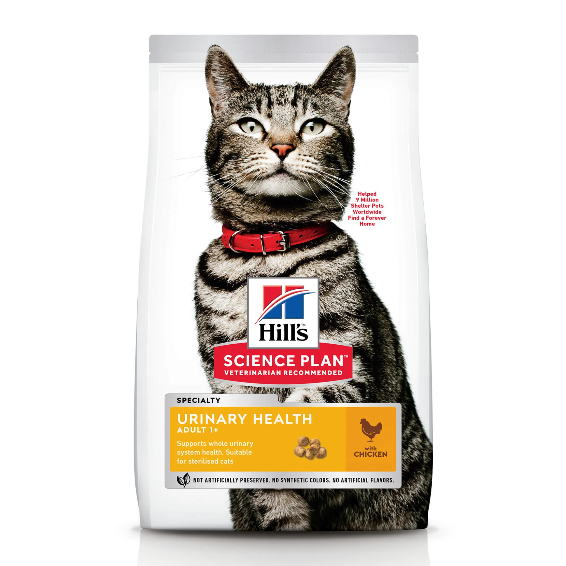 Hill's science plan adult urinary health kattenvoer kip 1,5kg