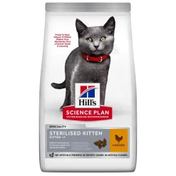 Hill's science plan sterilised kittenvoer kip zak 300g
