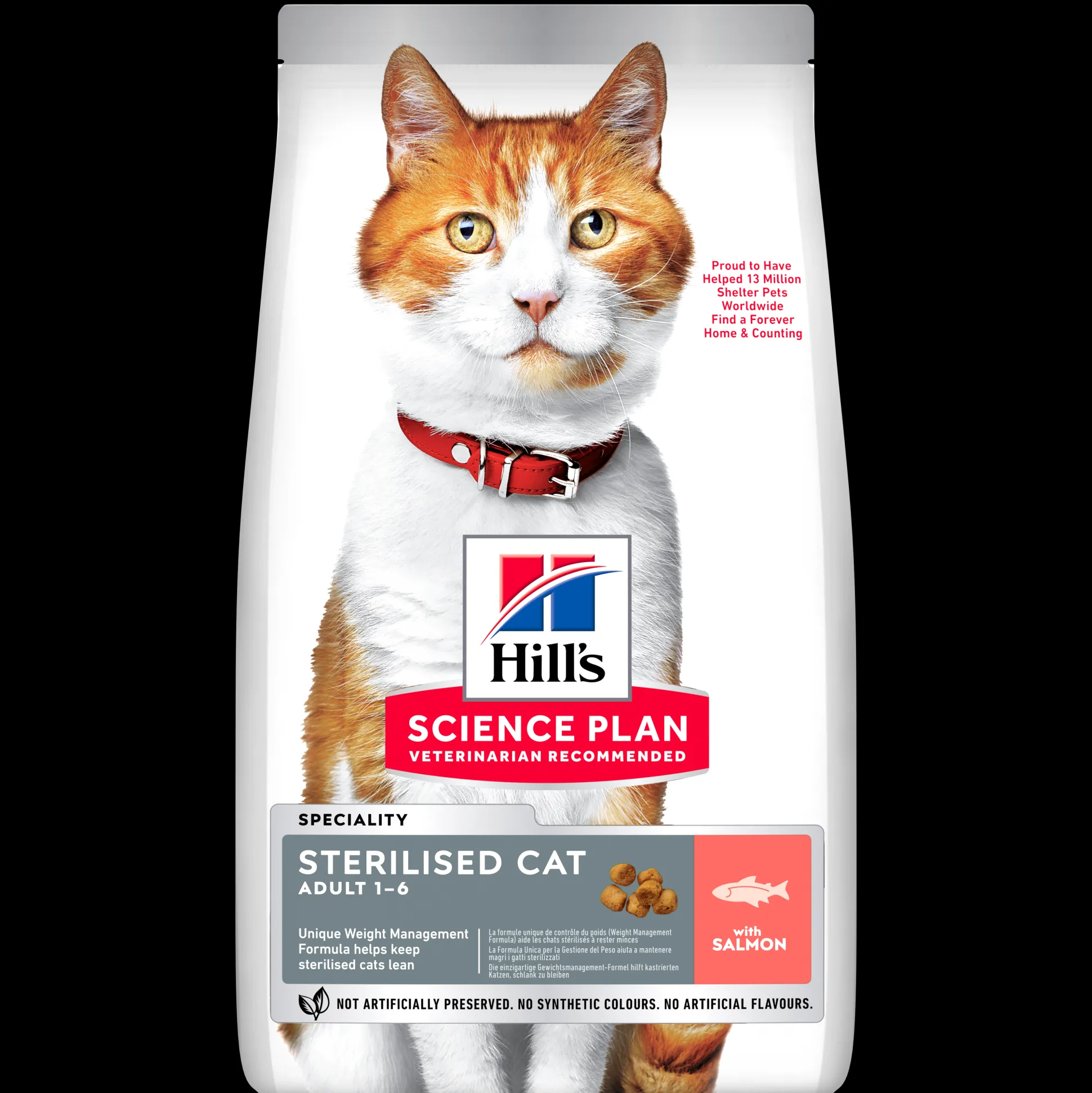 Hill's science plan sterilised cat adult kattenvoer met zalm zak 7kg