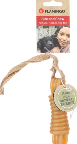 Hondenspeeltje guma rubber staaf